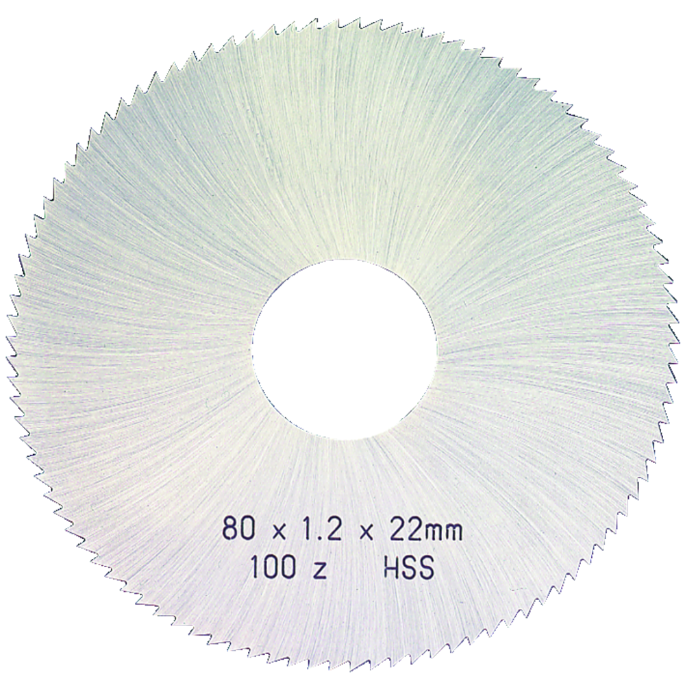 Metall-Kreissägeblatt HSS DIN1837A 40x3x10mm 48 Zähne, feingezahnt